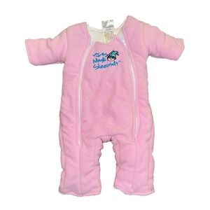 Baby Merlin Magic Sleepsuit 3-6 Month Transition Swaddle Sack 12-18 Lbs Pink